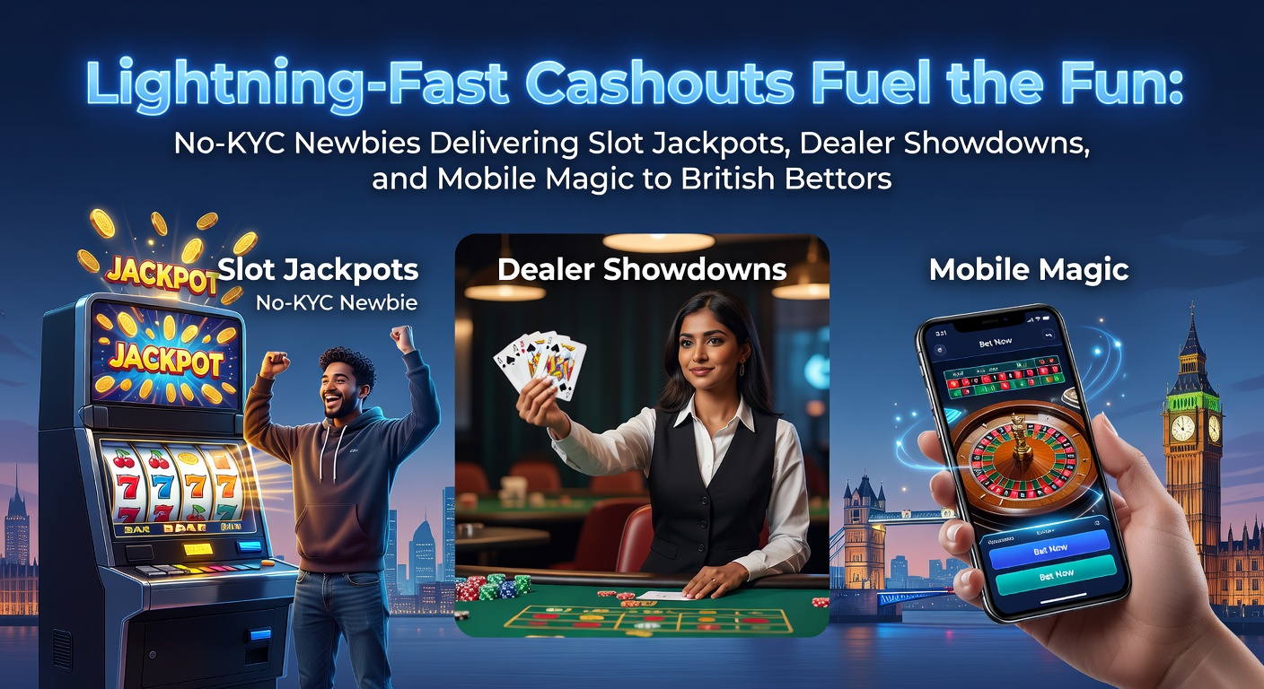 Dynamic illustration of a slot jackpot exploding with coins alongside a speedy cashout button on a mobile device, capturing the excitement of instant wins for online players