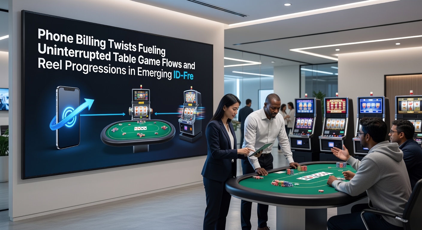 Mobile billing flows enabling seamless transitions between table games and slot progressions