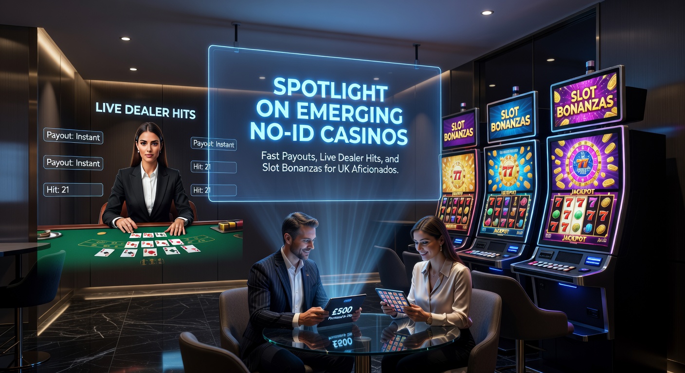 Vibrant online casino interface showcasing live dealer tables and spinning slot reels with fast payout icons